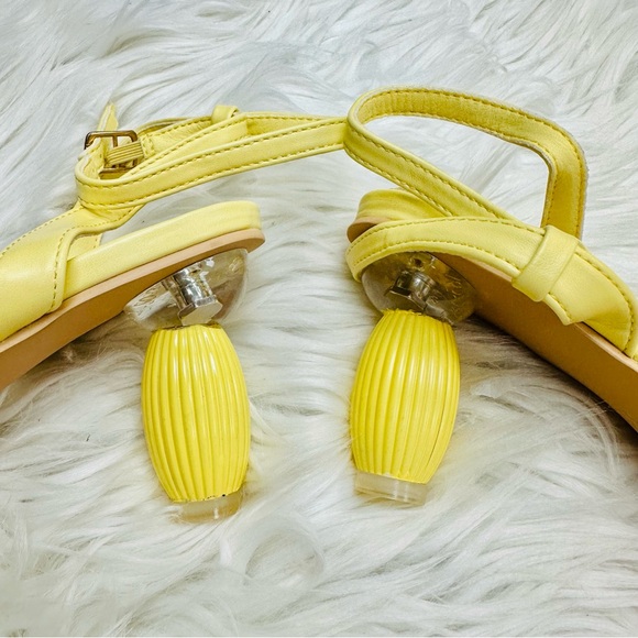Pastel Yellow knot heel - Picture 4 of 7